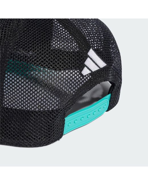 Adidas Green Mercedes-Amg Petronas Formula 1 Team Dna Flatbrim Cap