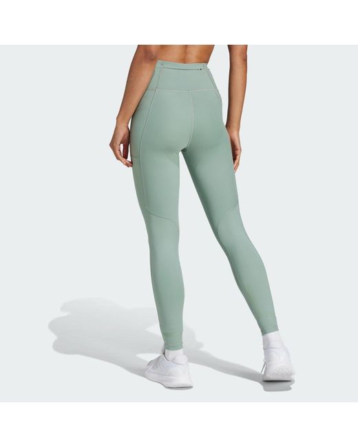 Adidas Green Ultimateadidas Reflective 7/8 Leggings