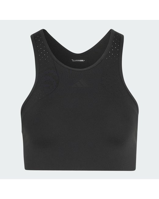 Adidas Black Tech Intensity Workout Medium Support Bra