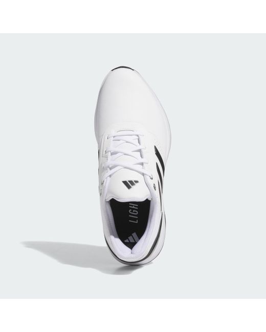 Adidas White Solarmotion 24 Lightstrike Golf Shoes for men