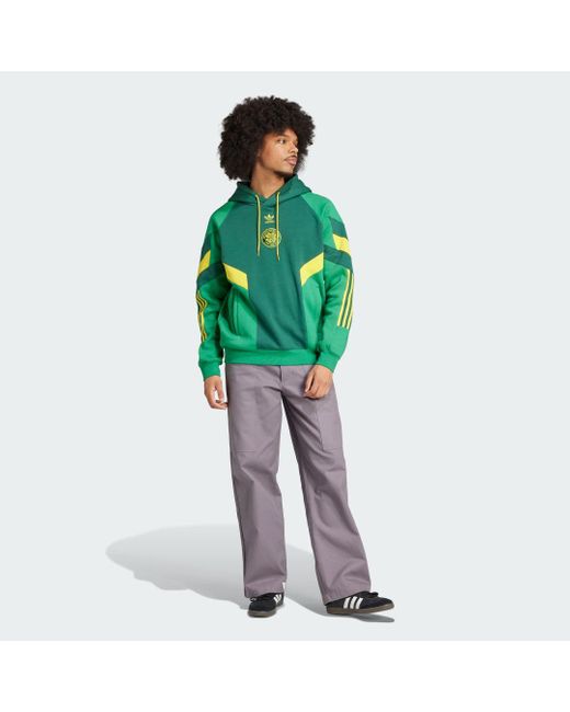 adidas Celtic Fc Originals Hoodie in Green for Men Lyst UK