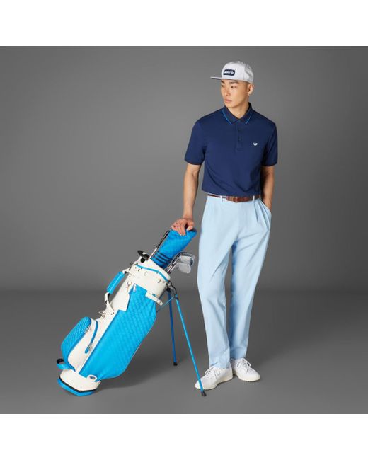 Polo Originals Twistknit Trefoil Adidas de hombre de color Blue