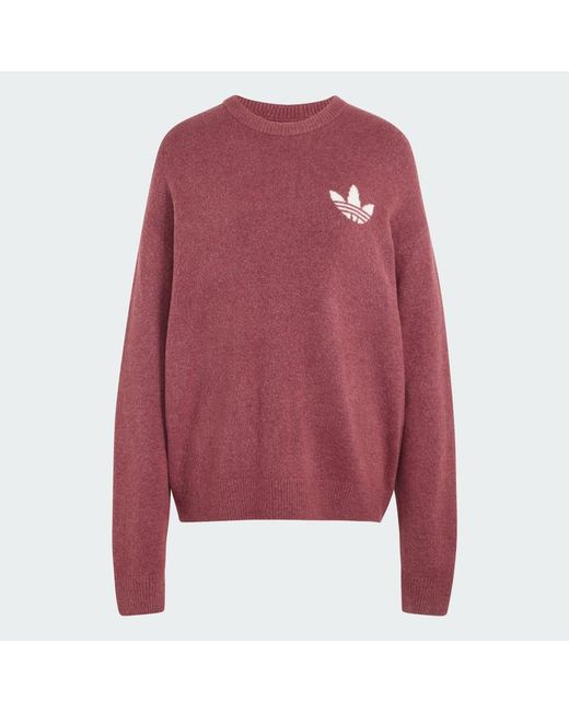 Adidas Red Originals Athl Dept Knitted Sweater