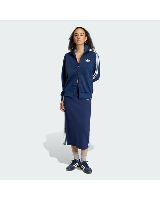Adidas Blue Firebird Track Top Loose