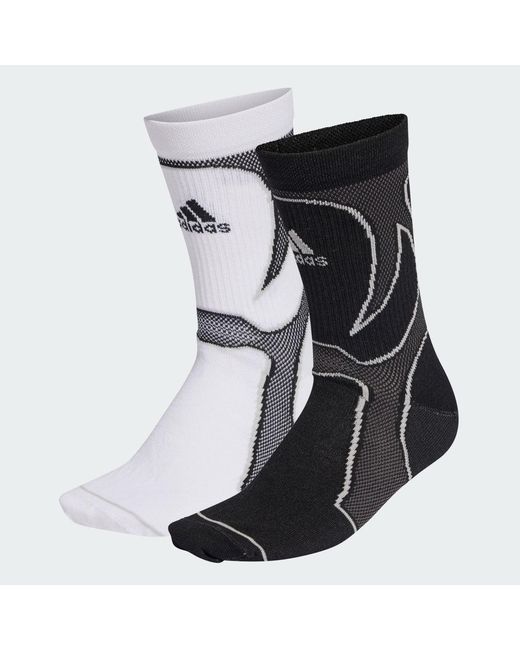 Adidas Black Teamgeist Crew Socks 2 Pairs
