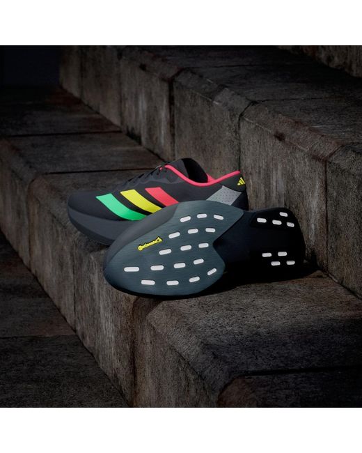 Adidas Blue Jamaica 26 X Bob Marley Adizero Evo Sl Shoes for men