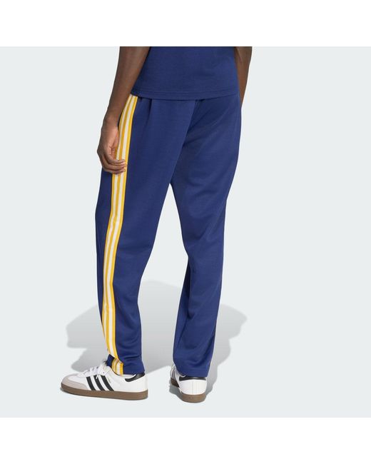 Adidas Originals Blue Real Madrid Originals Track Pants for men