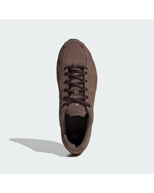 Adidas Brown Ghost Sprint Suede Sneakers