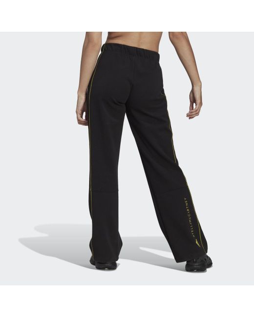 Pantaloni da allenamento by Stella McCartney Sportswear di Adidas in Black
