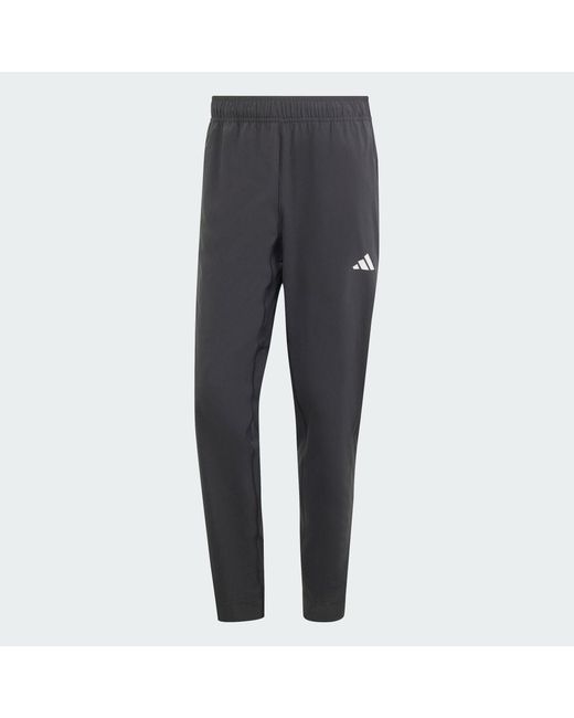 Adidas Gray Train Essentials Training Pants for men
