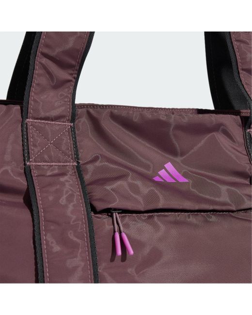 Adidas Purple Yoga Tote Bag