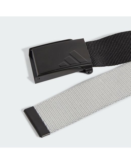 Cinturón reversible Webbing Adidas de hombre de color Black