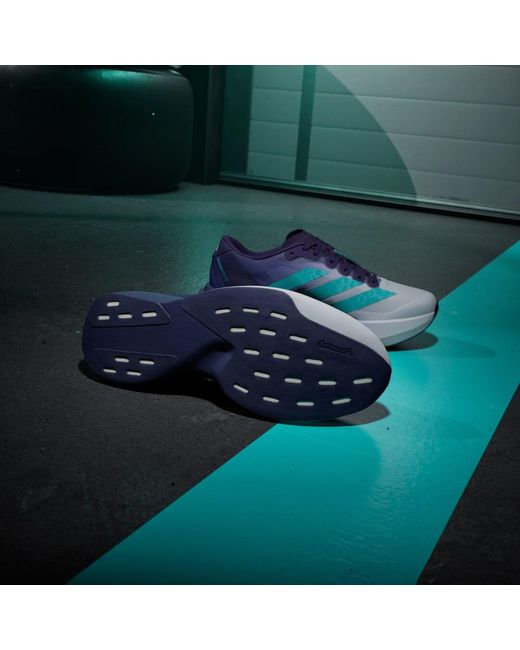 Adidas Blue Adizero Evo Sl Mercedes Amg Petrona F1 Team Shoes for men