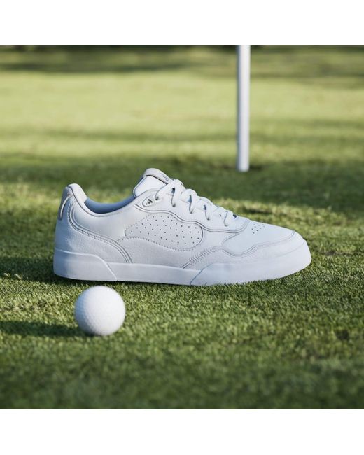 Adidas White Golf Retrocross 25 Spikeless Golf Shoes Ih3398