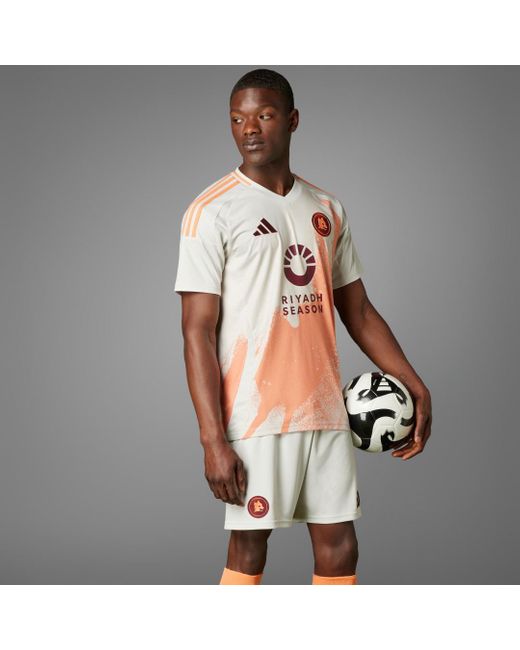 Adidas Multicolor As Roma 24/25 Away Jersey for men