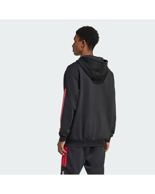 Adidas Black House Of Tiro Fleece Hoodie for men