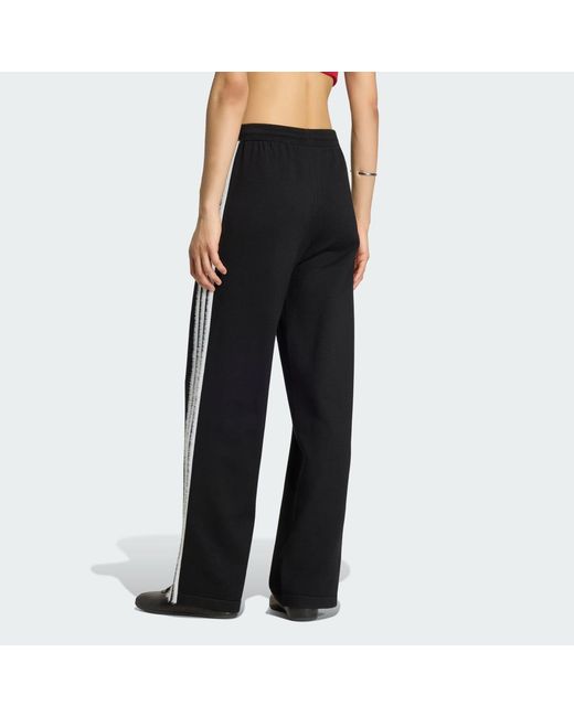 Adidas Black Knit Firebird Track Pant