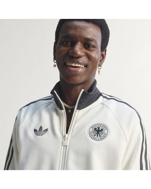 Adidas White Germany Originals Track Top for men