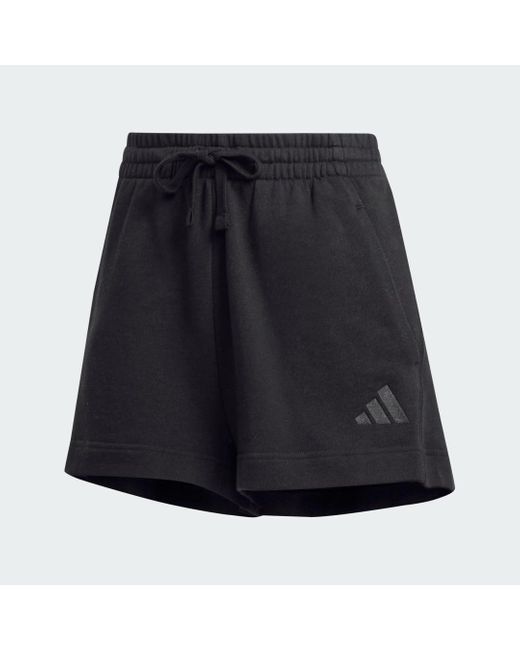 Adidas Black All Szn French Terry Shorts