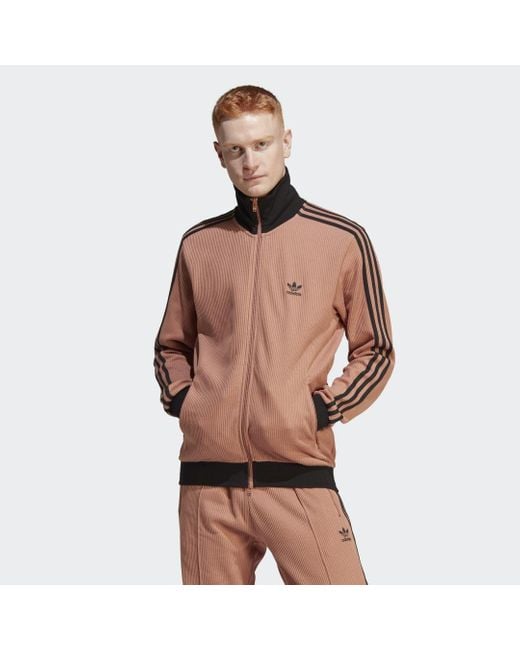 Chaqueta Adicolor Classics Waffle Beckenbauer adidas de hombre de color  Marrón | Lyst