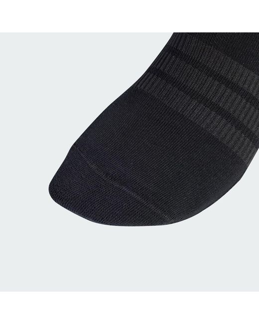 Adidas Black Essentials Cushioned Crew Sock 10Pp
