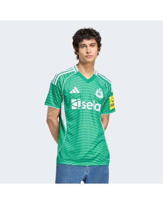 Adidas Green Newcastle United Fc 25/26 Away Jersey for men