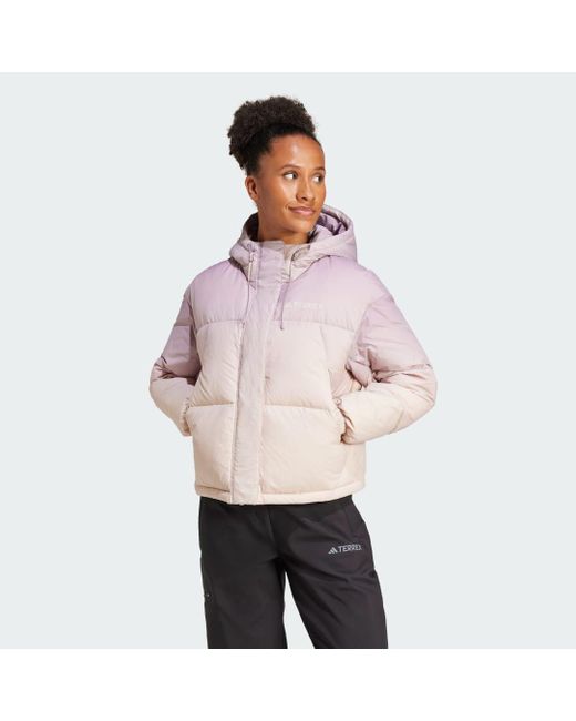 adidas Xploric Wind.Rdy Gradient Goose Down Jacket in Pink Lyst UK