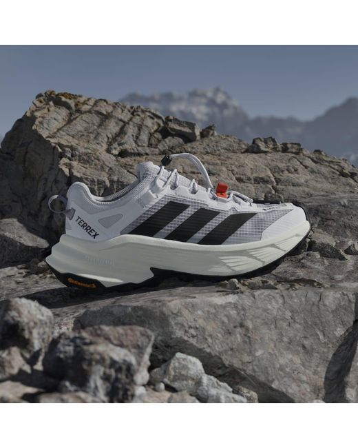 Adidas White Terrex Freehiker Sl Gore-Tex Hiking Shoes