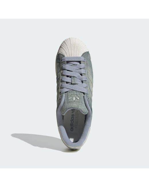 Adidas Gray Superstar Ii Shoes