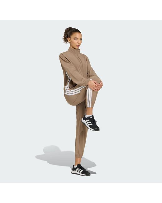 Adidas Natural Train Essentials 3-Stripes Woven Joggers