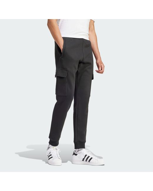 adidas Trefoil Essentials Joggers - Black