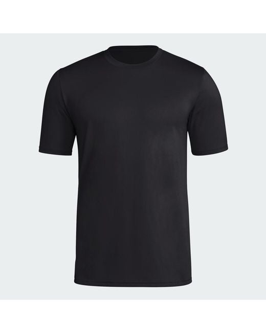 Adidas Black Pregame T-Shirt for men