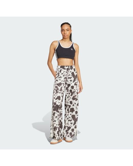 Adidas Multicolor Pants Adidas Wide Leg Pants/ Off