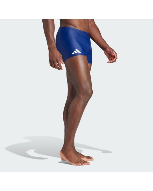 Boxer Da Nuoto Solid di Adidas in Blue da Uomo
