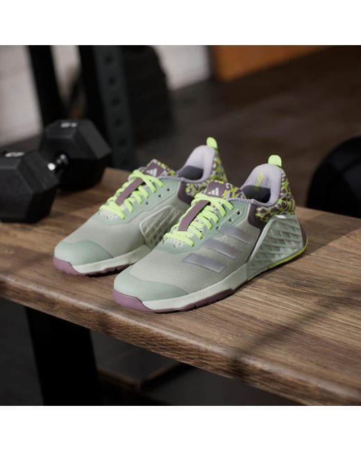 Scarpe Dropset 3 Gfx di Adidas in Green