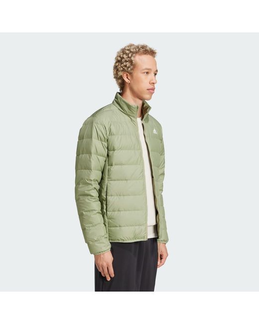 Adidas Green Essentials Lite Down Jacket for men