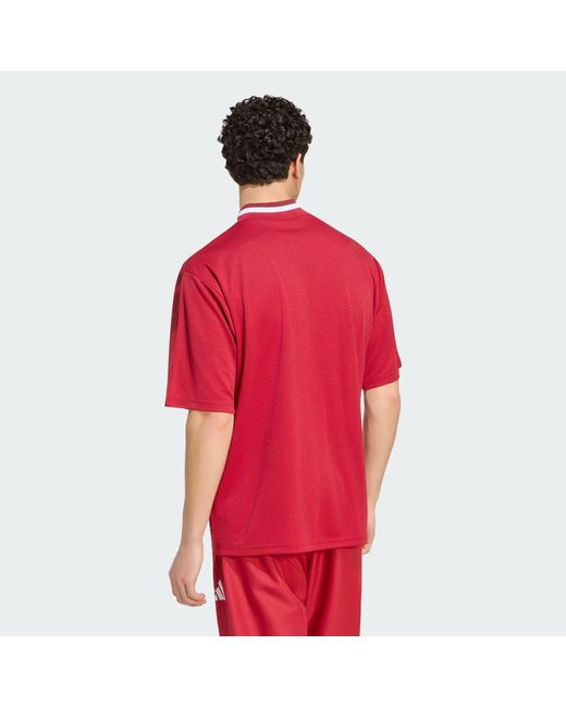 Adidas Red Liverpool Fc Stadium Jersey for men