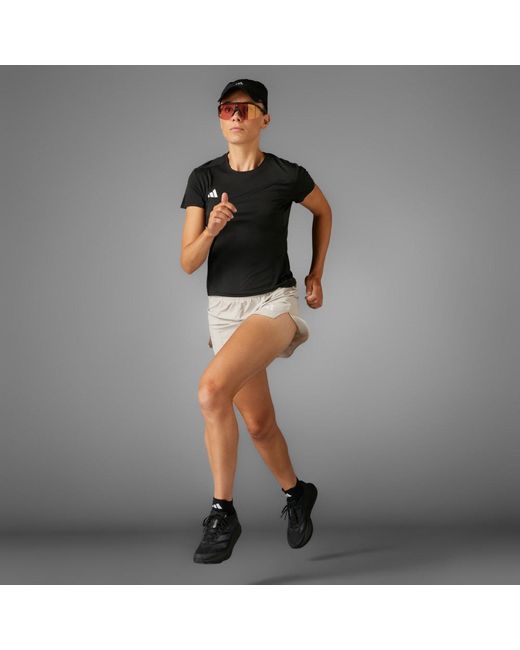 Adidas Black Adizero Essentials Running Short