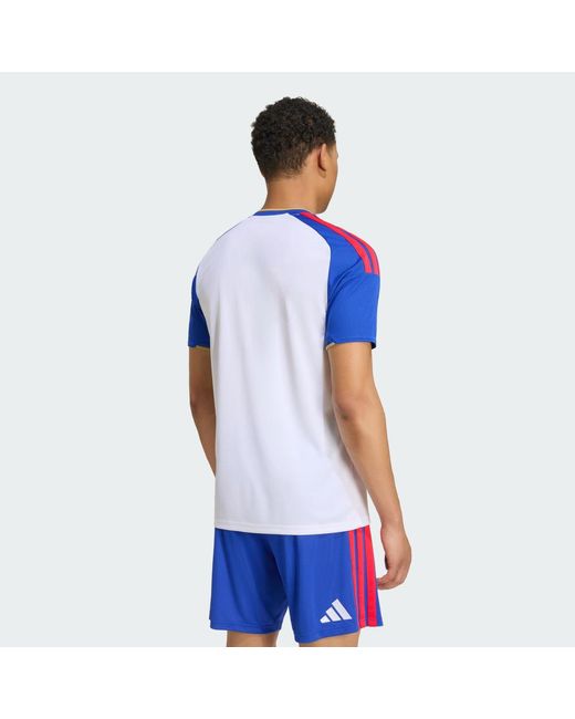 Adidas Blue Olympique Lyonnais 26/27 Home Jersey for men