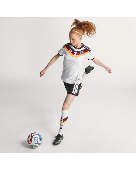 Adidas White Germany 26 'S Team Home Authentic Jersey