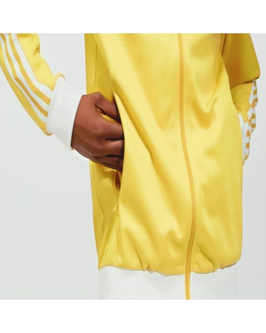 Adidas Yellow Adicolor Classics Beckenbauer Track Top for men