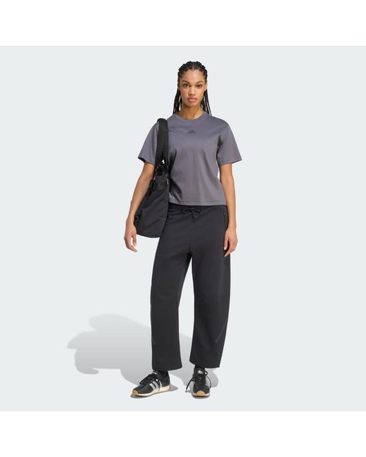 Adidas Black Z.N.E. Open Hem Pant