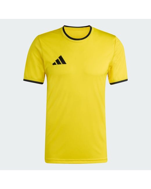 Adidas Yellow Entrada26 Jersey for men