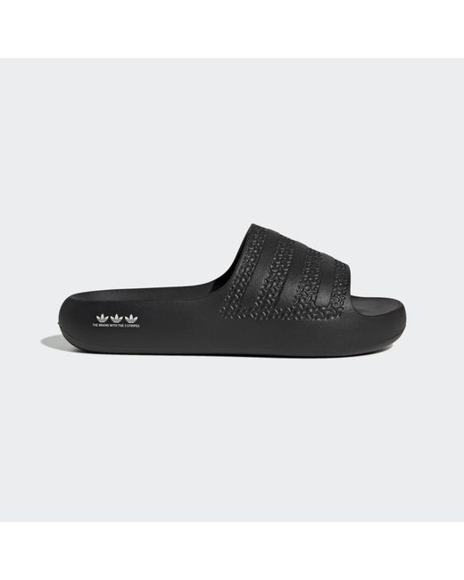 Adidas Black Adilette Ayoon Slides