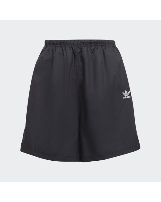 adidas Originals Adicolor Classics Ripstop Shorts in Schwarz | Lyst DE