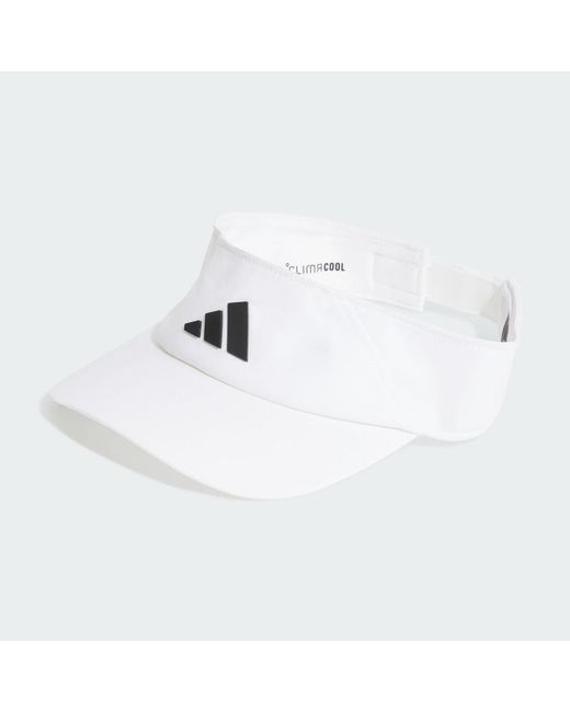 Adidas White Climacool Visor
