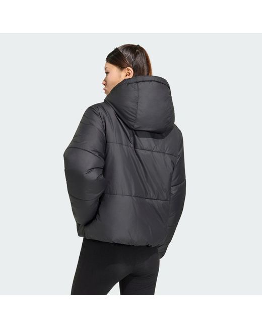 Adidas Gray Essentials Highloft Insulated Puffer Jacket