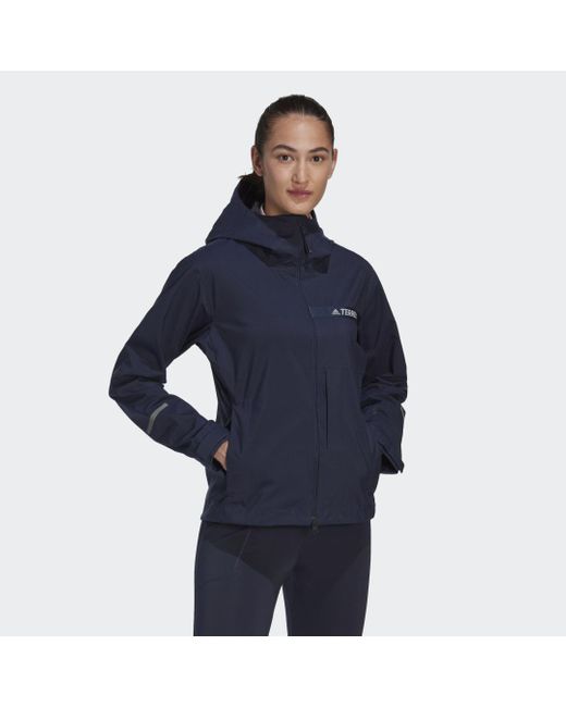 Chaqueta impermeable top adidas mujer
