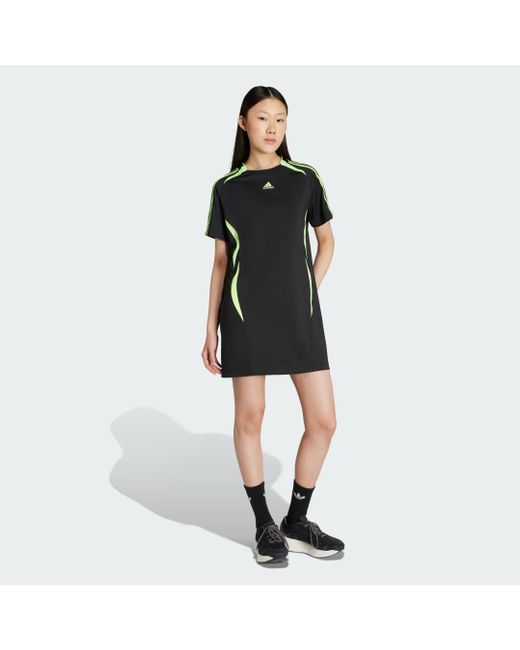 Adidas Black Teamgeist Adicolor Tee Dress