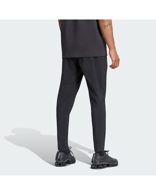 Adidas Black Arsenal Fc Tiro Travel Tracksuit Bottoms for men